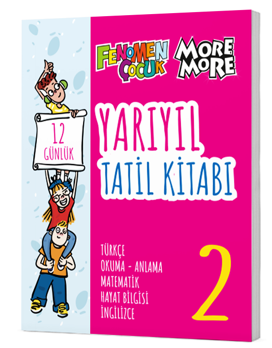 Fenomen Çocuk & More&More 2. Sınıf Yarıyıl Tatil Kitabı